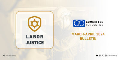 Egypt: Committee for Justice issues Labor Justice Bulletin for March and April 2024